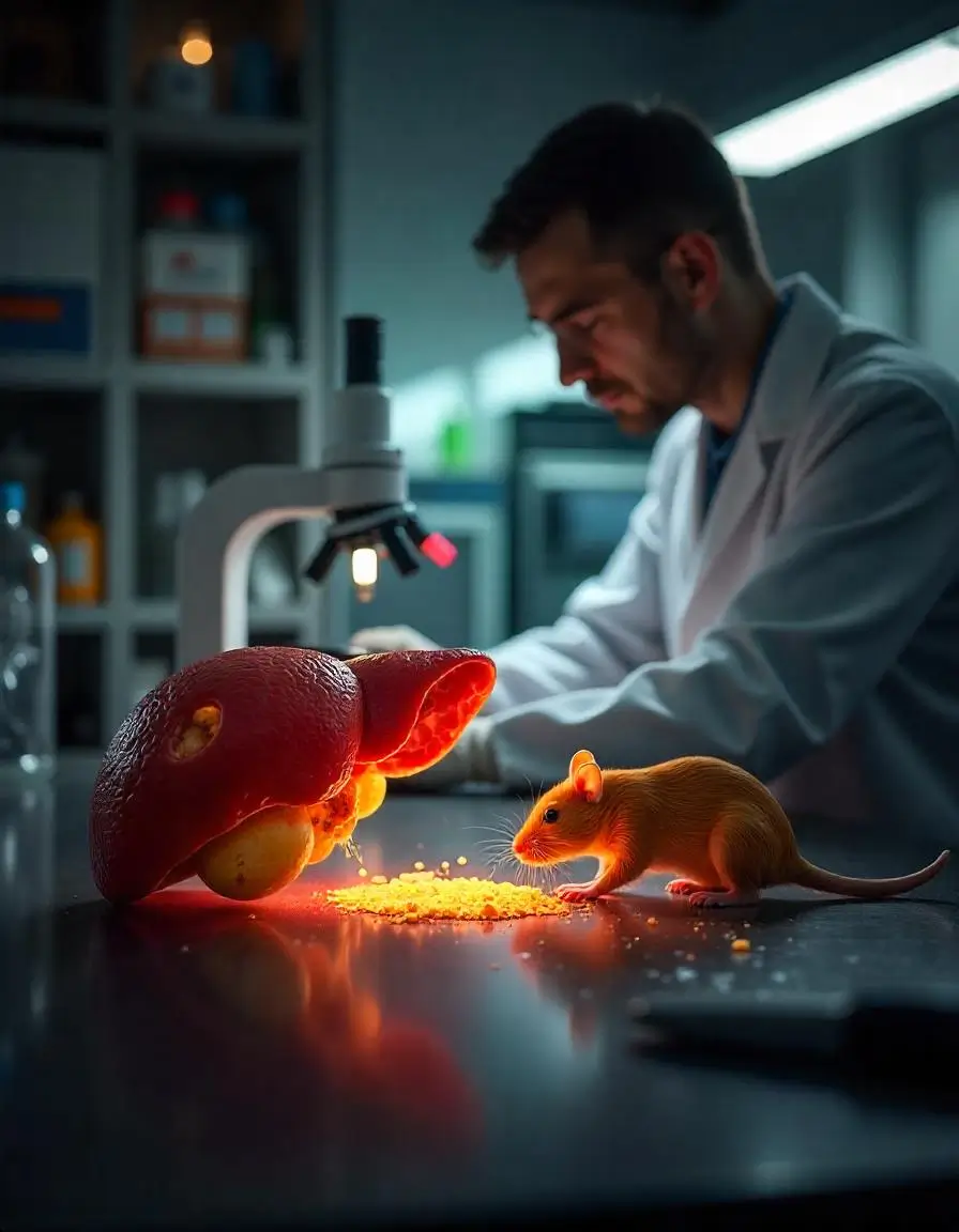 Pathological changes in the liver of diabetic rats before and after L6H4 treatment upon HE